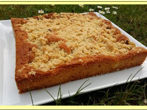 Gâteau streusel à la Rhubarbe Oh la gourmande Recette par Oh la