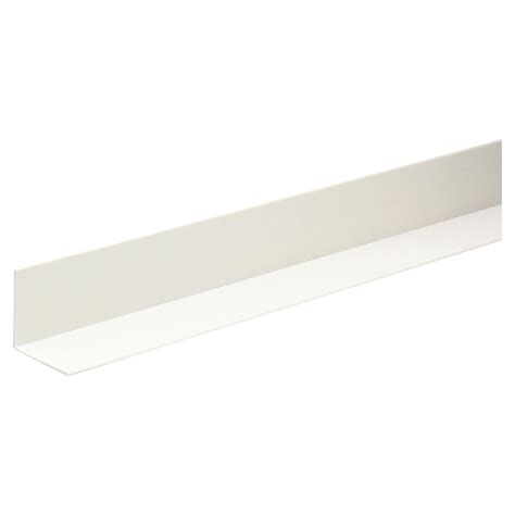 ANGOLARE PVC ADESIVO 30x30x2 Mm 1 M BIANCO OPACO