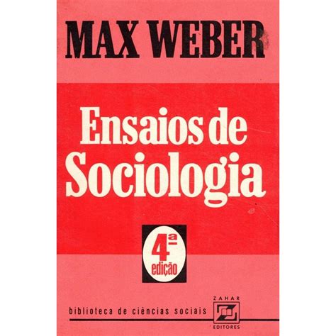 Ensaios De Sociologia C O Grande Livros