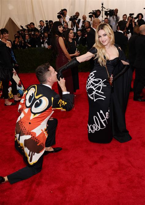 MADONNA at MET Gala 2015 in New York - HawtCelebs