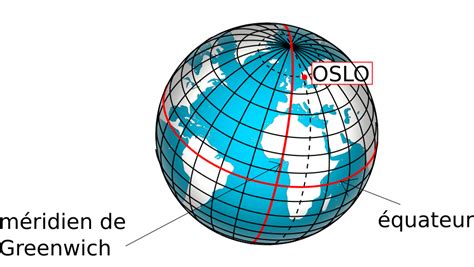 Cours Rep Rage Sur Une Sph Re Coordonn Es G Ographiques