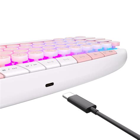 Royal Kludge RK Round Tri-Mode RGB 68 Keys Hot Swappable Mechanical ...