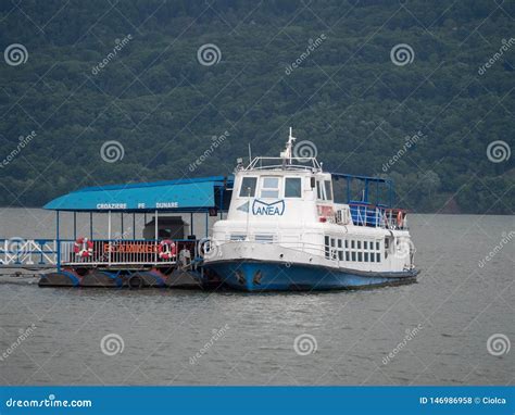 Pier in Orsova at Danube River, Romania Editorial Stock Photo - Image of outdoor, gorges: 146986958