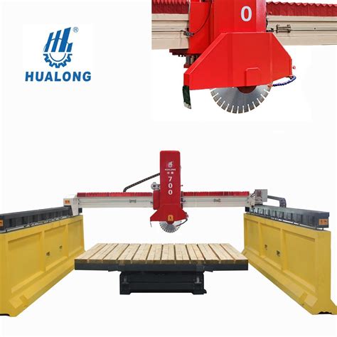 Hlsq Laser Granite Marble Bridge Saw For Stone Countertop Slab