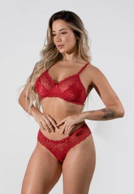 Conjunto Lingerie Suti Sem Bojo Aro E Calcinha Sexy Rlc Modas