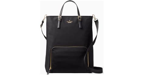 Lyst - Kate Spade Convertible Backpack Laptop Bag in Black