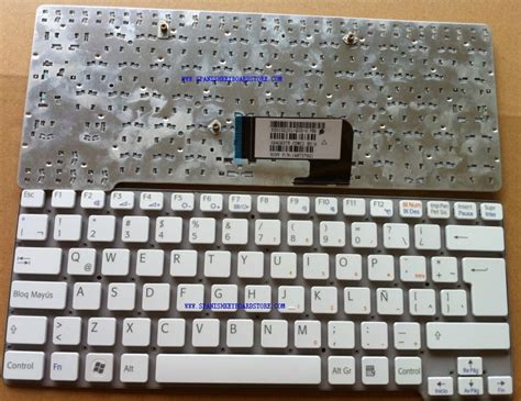 For SONY VGN CW White LA Laptop Keyboard SpanishKeyboardStore