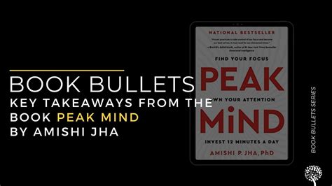 Book Summary Peak Mind By Amishi Jha Youtube