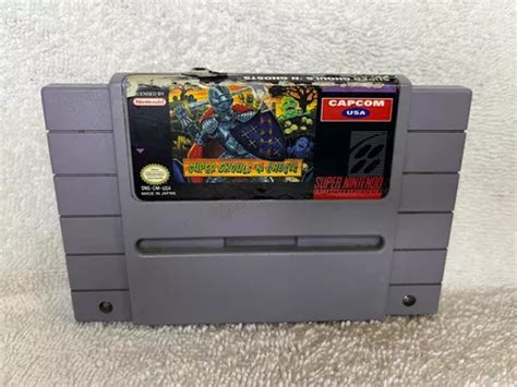 Super Ghouls N Ghosts Snes Nintendo MercadoLibre