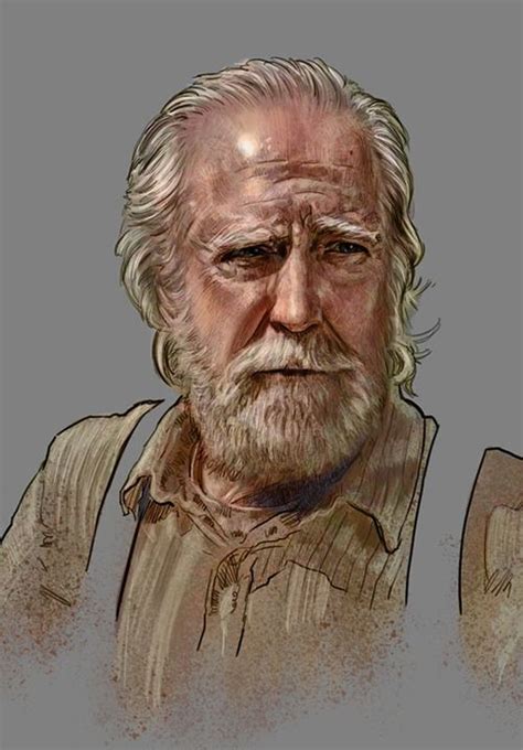 Herschel By Jason Palmer Walking Dead Fan Art Walking Dead Art