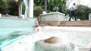 Lyra Law Joyfully Gives Blowjob In The Pool Porn Movies 3Movs