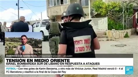 Informe Desde Jerusal N Cohetes Lanzados Desde L Bano A Israel El