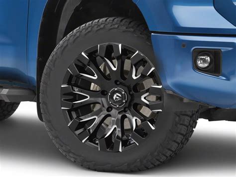 Fuel Wheels Tundra Quake Gloss Black Milled 5 Lug Wheel 20x9 1mm