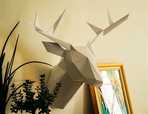 C Est Original Cerf Origami Benjamin Tournay Graphiste