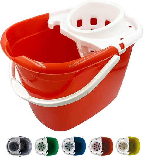 Colour Coded Mop Buckets L Mop Bucket With Wringer And Easy Carry