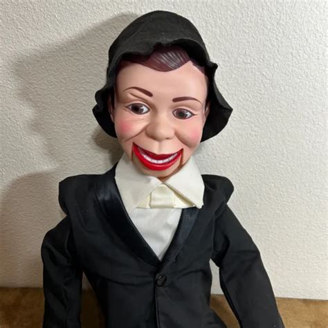 Juro Novelty Charlie Mccarthy Ventriloquist Dummy Doll 1977 Vintage