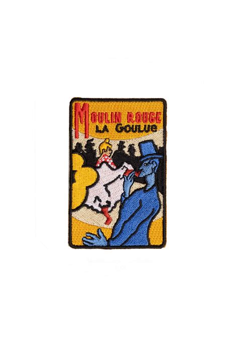 Moulin Rouge La Goulue Patch Poster House Shop