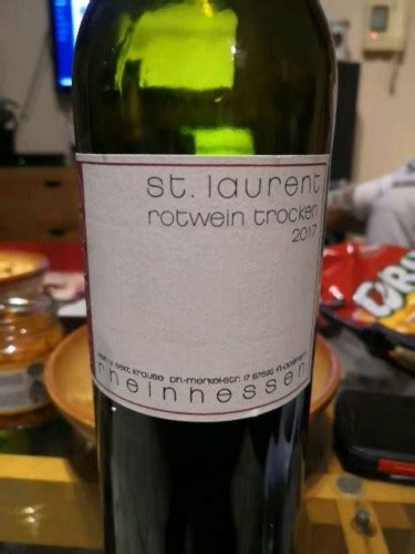 2017 Krause St Laurent Trocken Vivino US