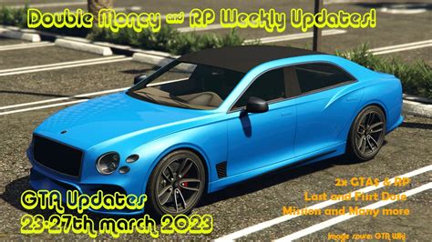 Double Money RP Discount GTA Online Weekly Updates Gtaonline Gta