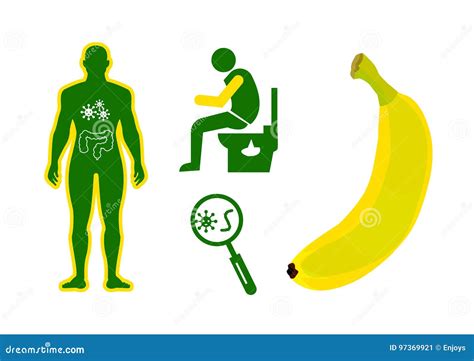 Health Benefits Of Banana Infographicsillustration Stock Illustration