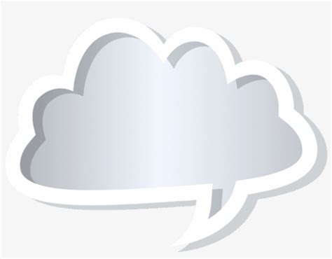 Free Png Cloud Bubble Speech Grey Png Images Transparent Speech