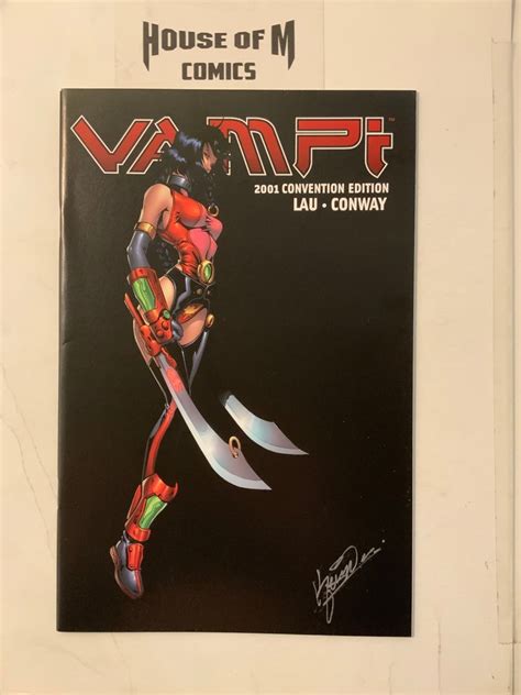 Vampi 2001 Convention Edition 1 Signed By Kevin Lau With