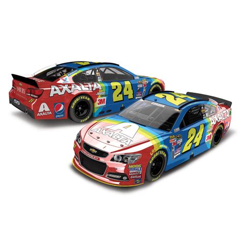 Jeff Gordon Action Racing Collectibles 2015 24 Axalta Rainbow 124