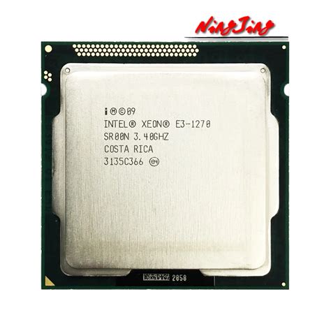 Intel Xeon E3-1270 E3 1270 3.4 Ghz Quad-core Cpu Processor 8m 80w Lga ...
