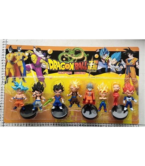 Colecciona la épica saga de Dragon Ball Lote de 8 figuras de 10cm