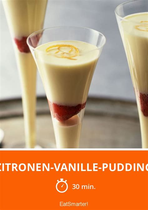 Zitronen Vanille Pudding Rezept Eat Smarter