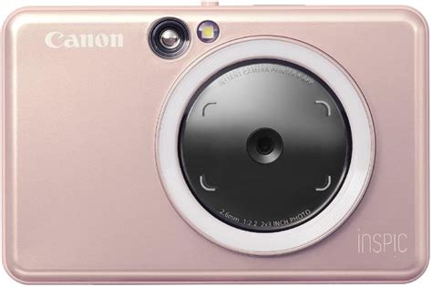 Canon Inspic Zv Pk Photo Instant Camera Printer Pink Small Amazon