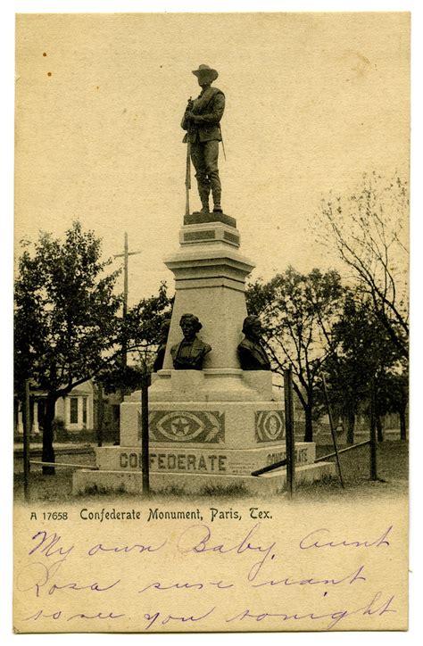 [Confederate Monument, Paris, Tex.] - The Portal to Texas History