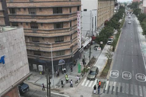 Monterrey inaugura nuevo carril de contraflujo en el centro así funciona