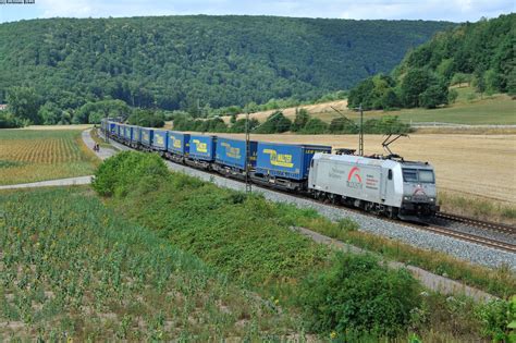 Mit Einem Lkw Walter Zug Bei Harrbach Richtung W Rzburg