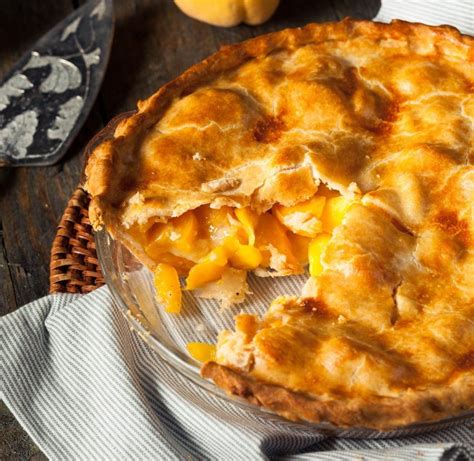 How To Make Peach Pie With Canned Peaches Receita Pitu