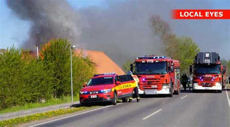 Voldsom Brand I Odense S Local Eyes