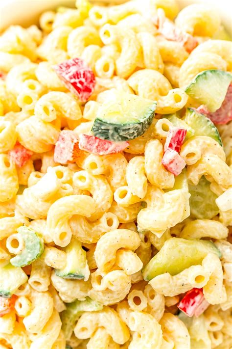 Classic Macaroni Salad Is The Perfect Side Dish For Summer Tender