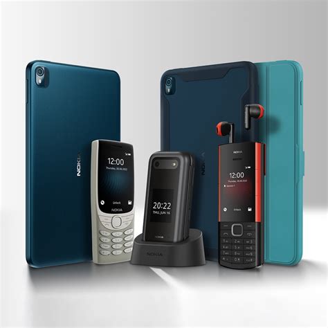 HMD 推出三款 Nokia 復刻版手機外觀超經典的 Nokia 8210 4G 和可收納耳機的 Nokia 5710