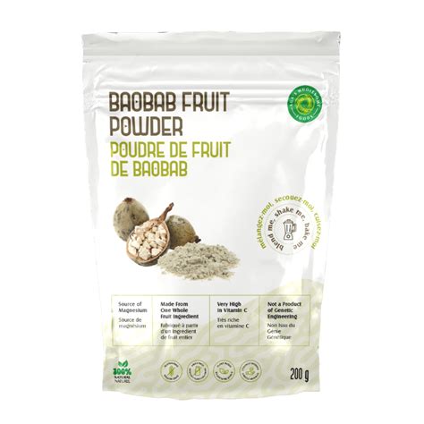 Baobab Fruit Powder 200g Rich In Vitamin C Naturally Refreshing Agas Wholesome