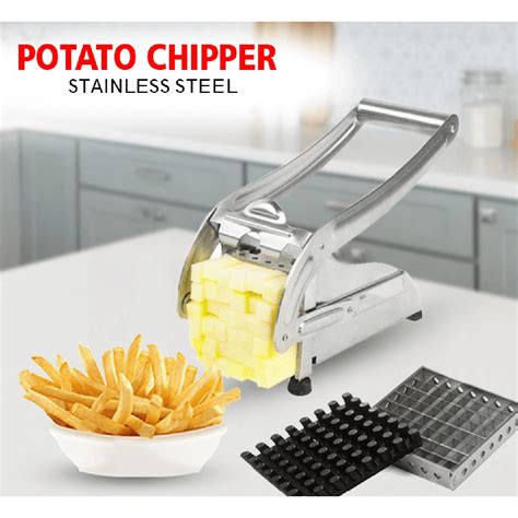 Stainless Steel Potato Chips Cutter Click 2 Cart