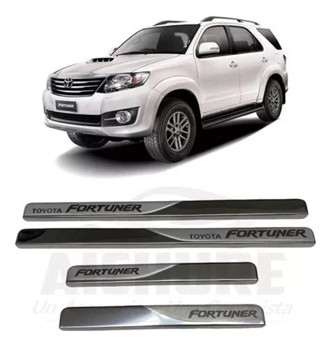 Posapies Cromados Toyota Fortuner 2007 2016 Cuotas sin interés