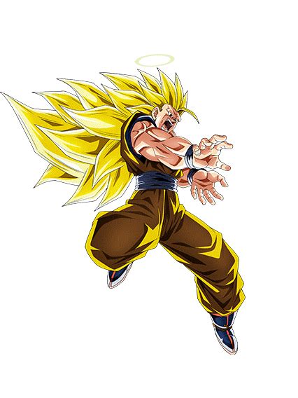 Rousing Fighting Spirit Super Saiyan 3 Goku Angel