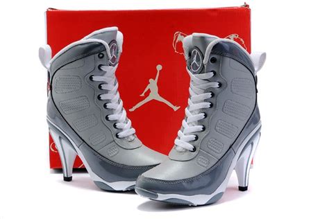 Grey Pumps Buy Air Jordan 9 High Heels For Women Gray Pumps Heels Shoes Nike