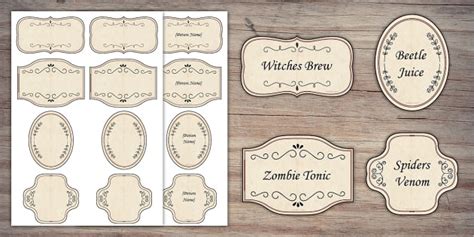 Halloween Potion Labels Printable | Twinkl Party - Twinkl