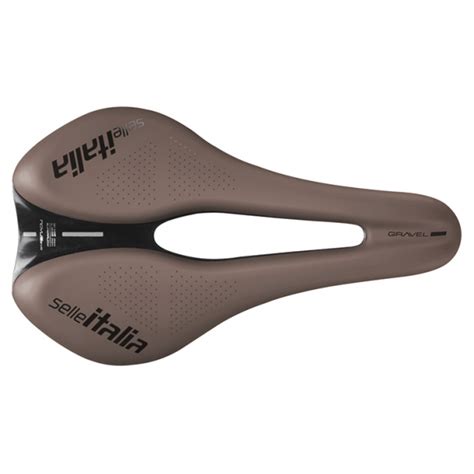 Selle Italia Sella Novus Boost Evo Gravel TM Superflow Marrone Fango