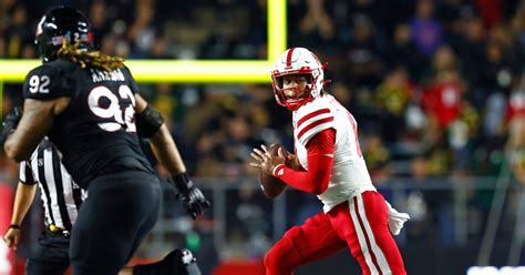 Nebraska Qb Casey Thompson Feels Good Despite Injury On