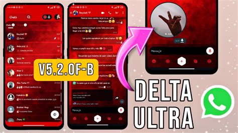 WhatsApp DELTA ULTRA 5 2 0 F B Cargar Temas DELTA ULTRA OCTUBRE