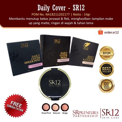 Jual Daily Cover Natural Sr Bedak Natural Sr Bedak Padat Tahan Lama