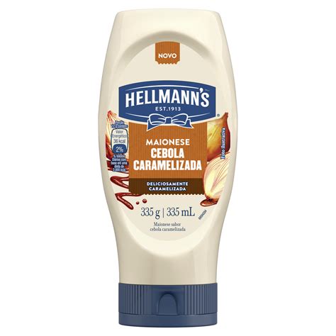 Maionese Cebola Caramelizada Hellmann s Squeeze 335g Pão de Açúcar