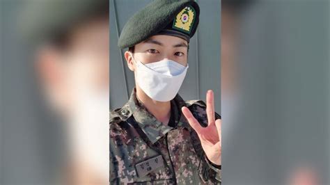 K Pop Star Jin Of Bts Completes Basic Training For Military Service In